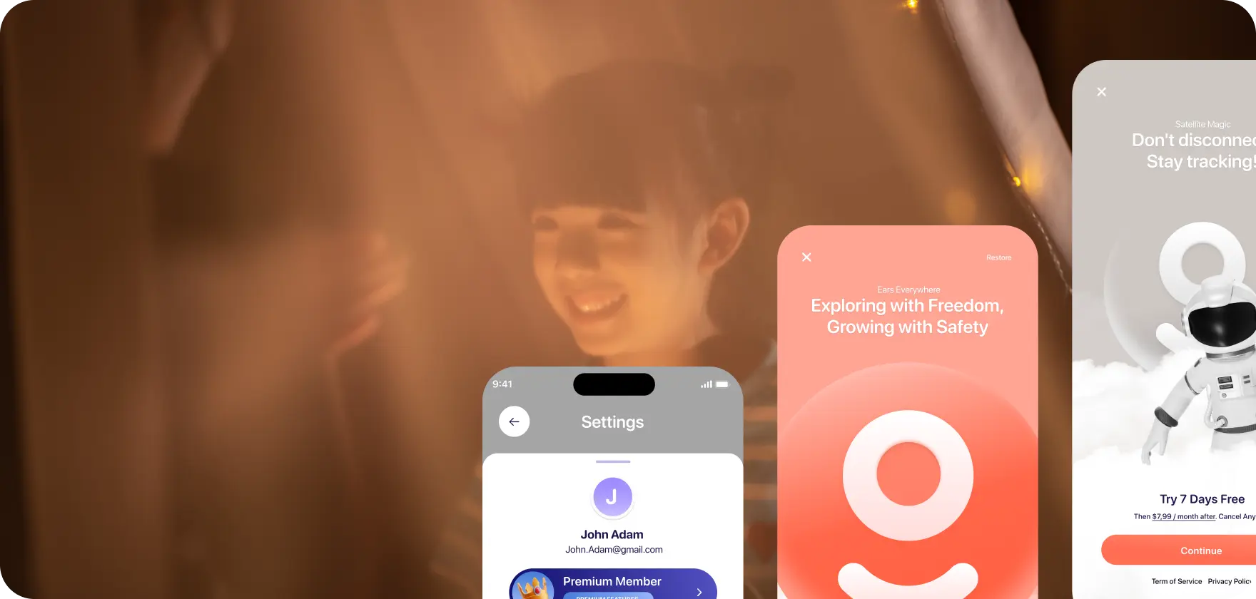 Kindertrack App background